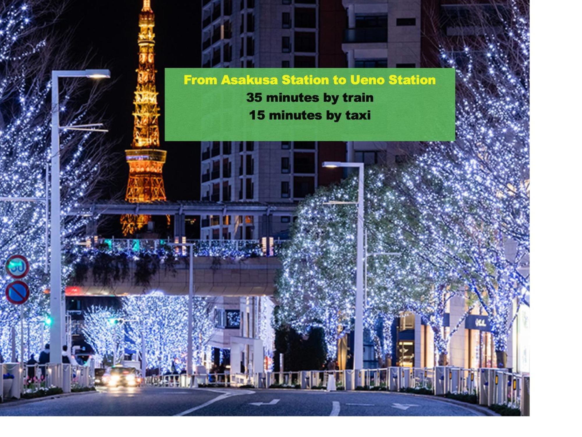 Apartament 浅草寺3分｜浅草駅6分｜開放的｜畳寝室｜2-6人｜成田&羽田空港直通 Tokio Zewnętrze zdjęcie